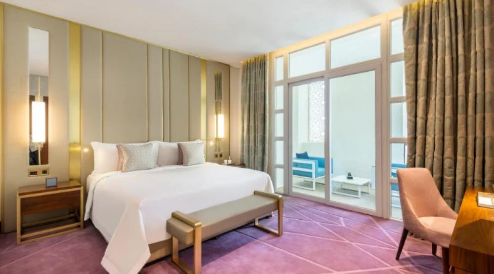 Grand Deluxe Suite, One Bedroom Suite, One King, Balcony at Al Messila a Luxury Collection Resort & Spa