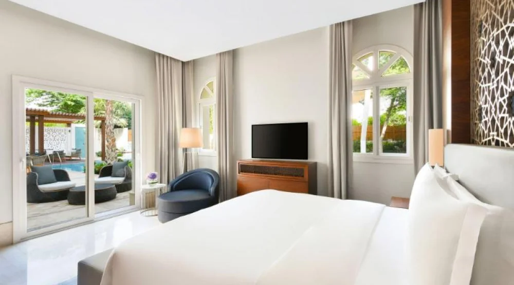 Three Bedroom Villa, Bedroom 1: One King, Bedroom 2: One King, Bedroom 3: Two Twin, Private Pool at Al Messila a Luxury Collection Resort & Spa