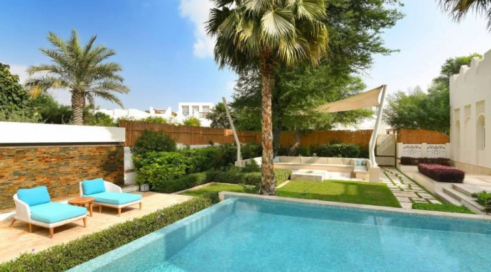 Four Bedroom Villa, Bedroom 1: One King, Bedroom 2: One King, Bedroom 3: One King, Bedroom 4: Two Twin at Al Messila a Luxury Collection Resort & Spa