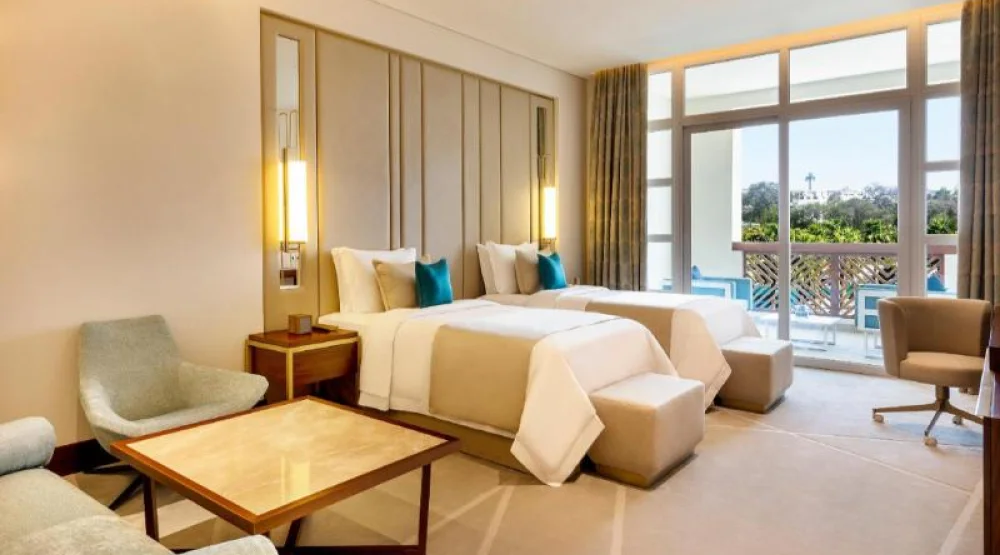 Grand Deluxe, Guest Room, King, Pool View, Balcony at Al Messila a Luxury Collection Resort & Spa