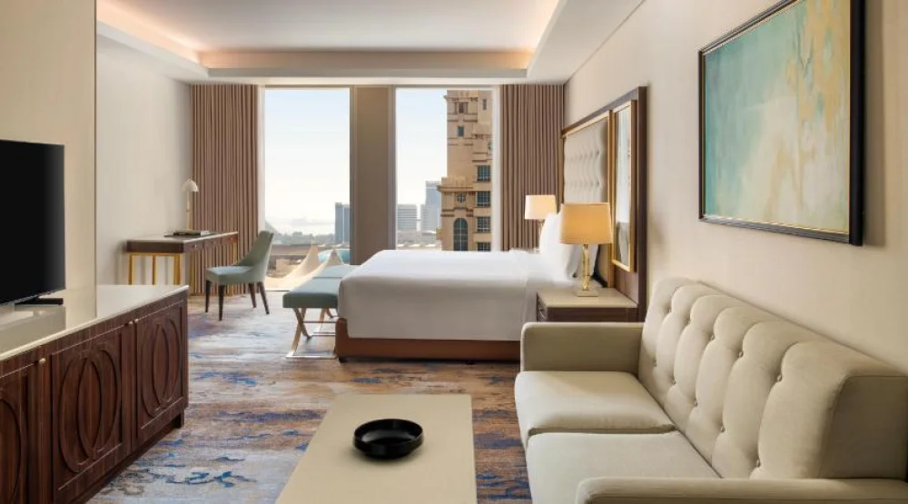 Junior Suite One King at Dusit Doha Hotel