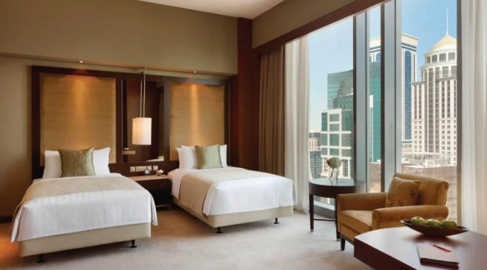 Deluxe Guest Room, Two Twin at JW Marriott Marquis City Center Doha