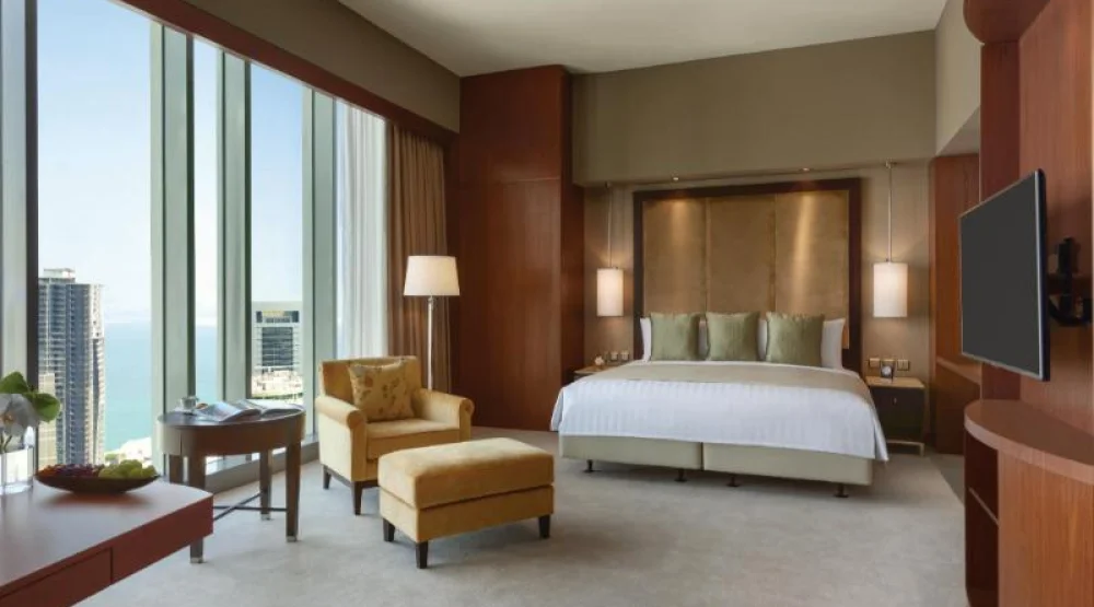 Premium Room King, Guest Room, One King, High Floor at JW Marriott Marquis City Center Doha