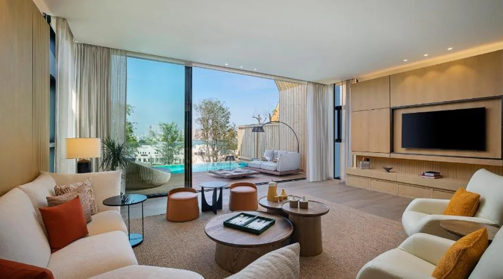 King One Bedroom Panoramic Villa Private Pool at Katara Hills Doha LXR Hotels & Resorts