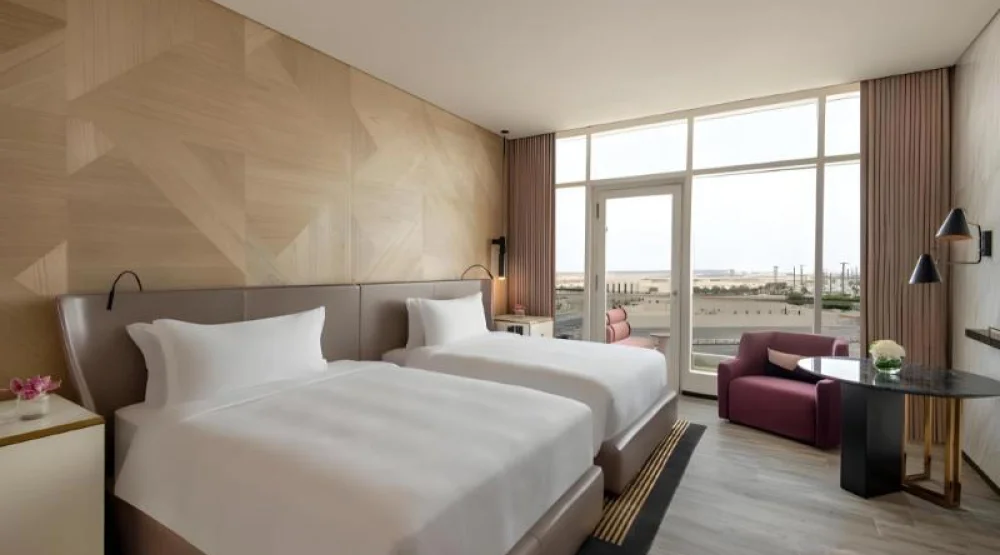 Superior Room Twin Bed at Rixos Gulf Hotel Doha
