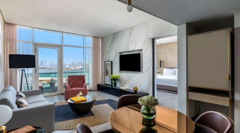 One Bedroom Premium Suite Sea View at Rixos Gulf Hotel Doha