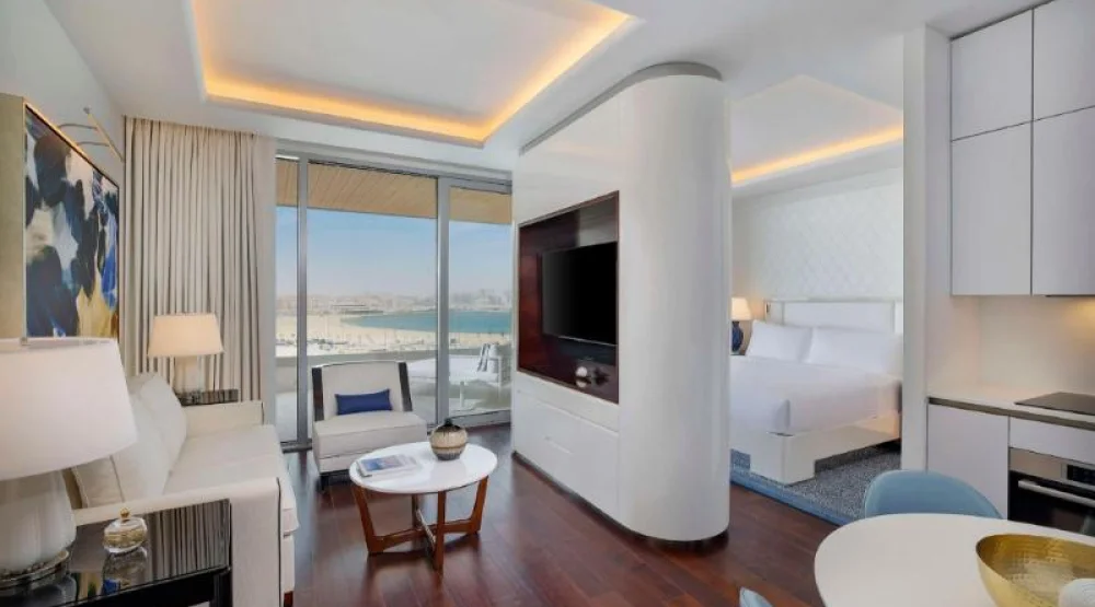 King Studio with Sea View at Waldorf Astoria Doha Lusail