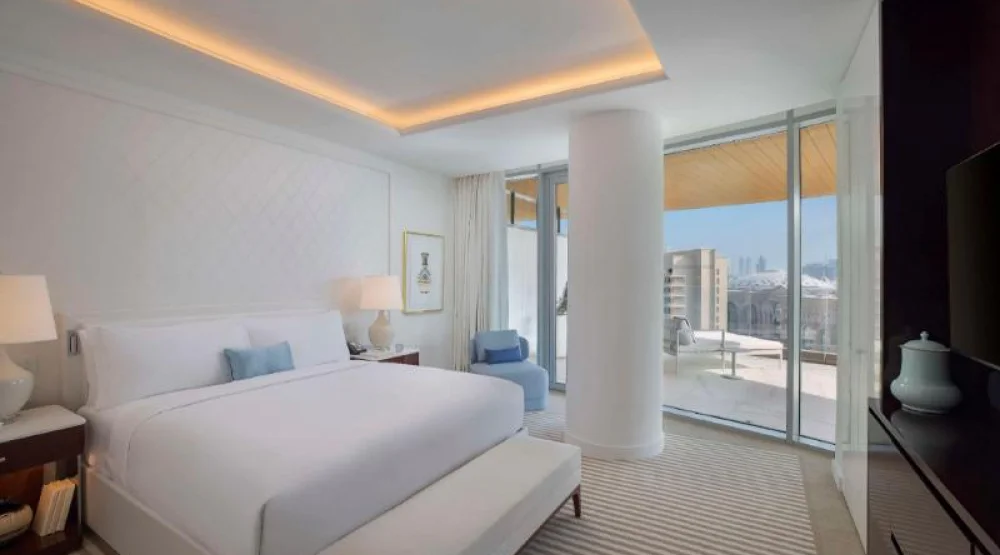 King Two Bedroom Corner Residence at Waldorf Astoria Doha Lusail