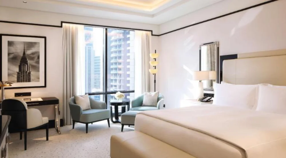 King One Bedroom Deluxe Suite at Waldorf Astoria Doha West Bay