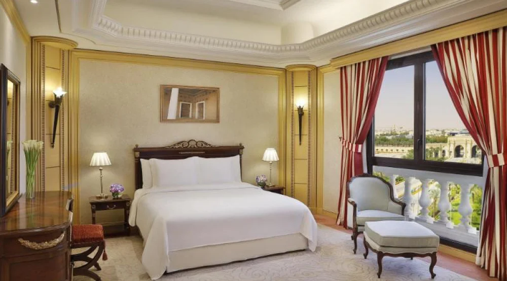 One Bedroom Executive Suite, One King, Corner Room at The Ritz-Carlton Riyadh