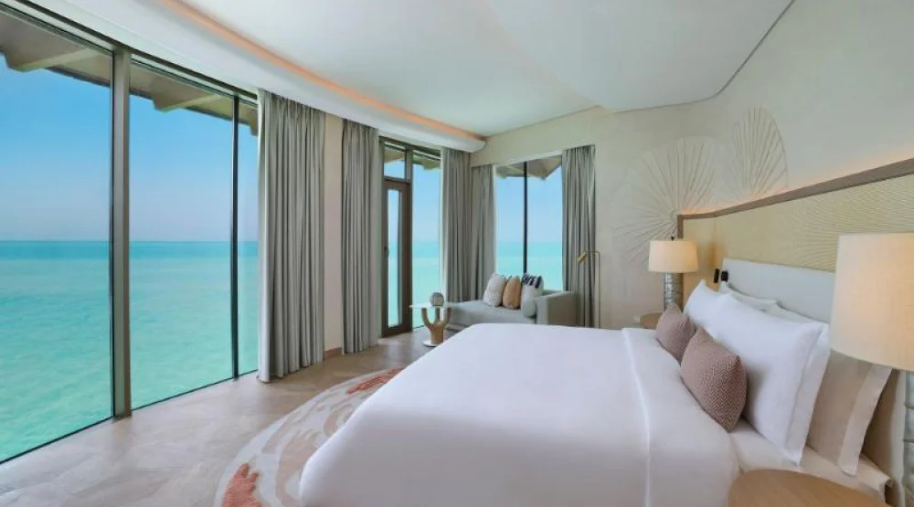 Sunset Coral Villa, 1 Bedroom Villa, 1 King, Overwater view, Private pool at The St. Regis Red Sea Resort