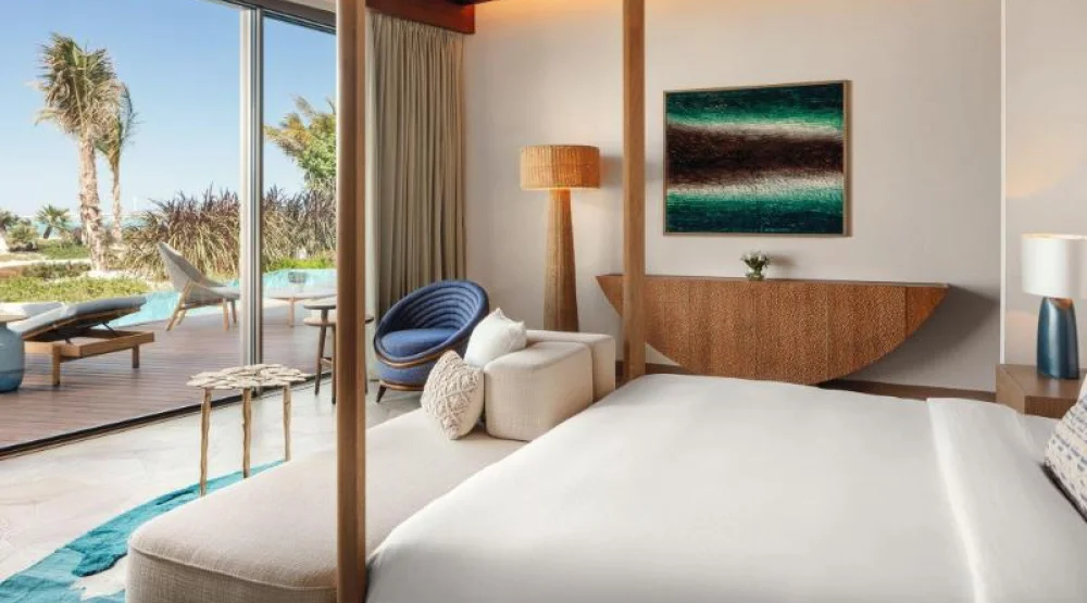 The Astor Villas, 3 Bedroom Villa, Bedroom 1: 1 King, Bedroom 2: 1 Queen, Bedroom 3: 2 Twin at The St. Regis Red Sea Resort