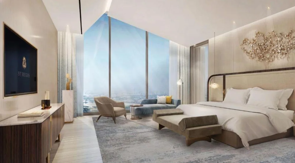 John Jacob Astor Suite, One Bedroom Executive Suite, One King, City View at The St. Regis Riyadh