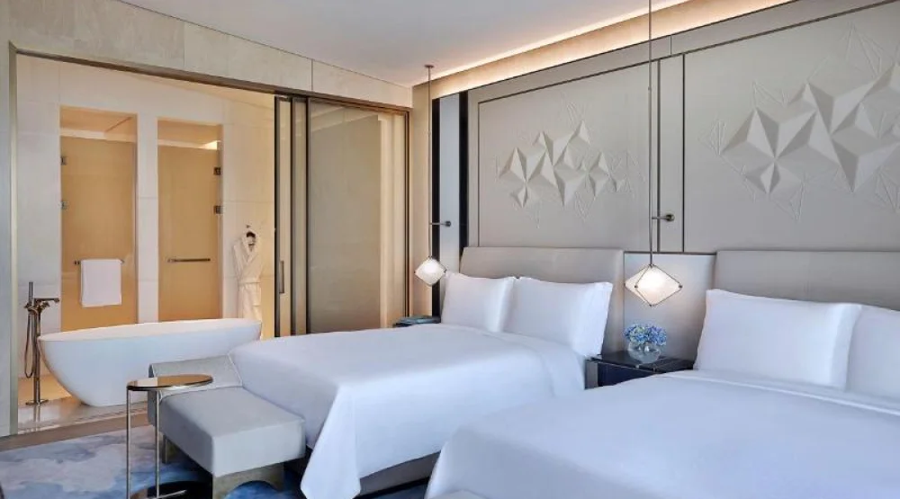 Via Riyadh Suite, One Bedroom Suite, Two Double, City View at The St. Regis Riyadh