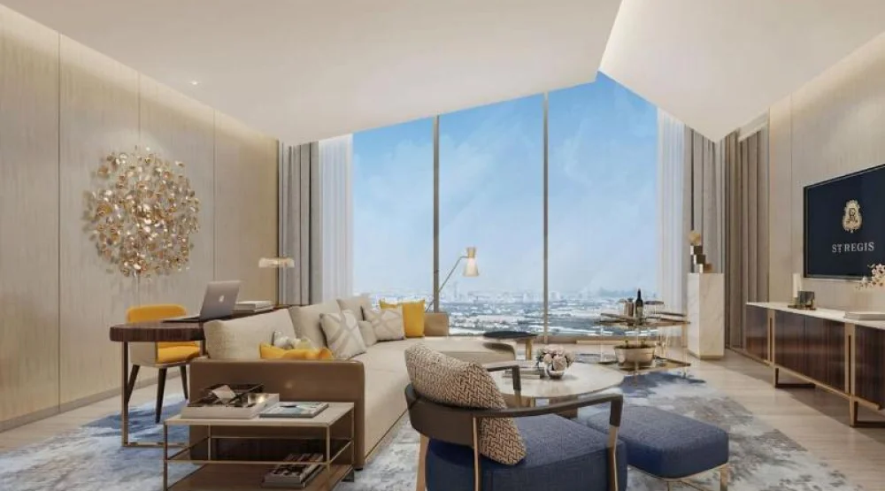 The Royal Suite, One Bedroom Suite, One King, City View at The St. Regis Riyadh
