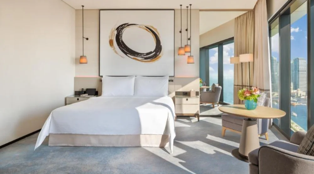 Deluxe Marina City View Room and World's Highest Infinity Pool Access at Address Beach Resort Dubai