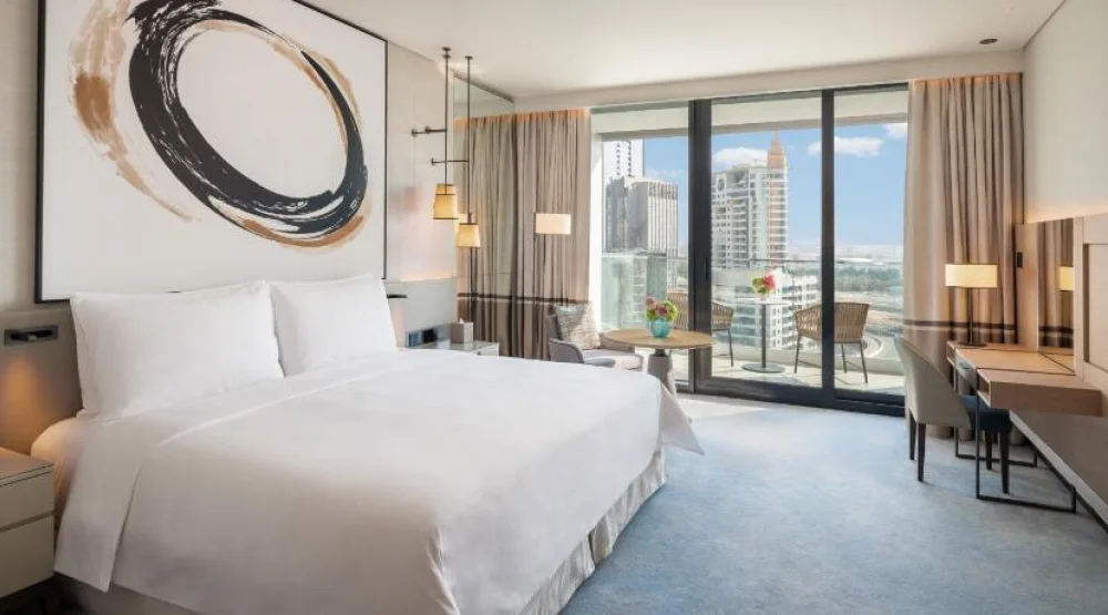 Deluxe Marina City View Room with Balcony & World's Highest Infinity Pool Access at Address Beach Resort Dubai