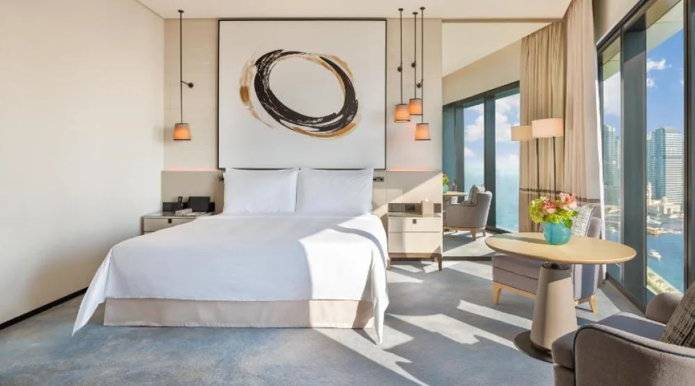 Club Marina City View Room with Unique Privileges & World's Highest Infinity Pool Access at Address Beach Resort Dubai