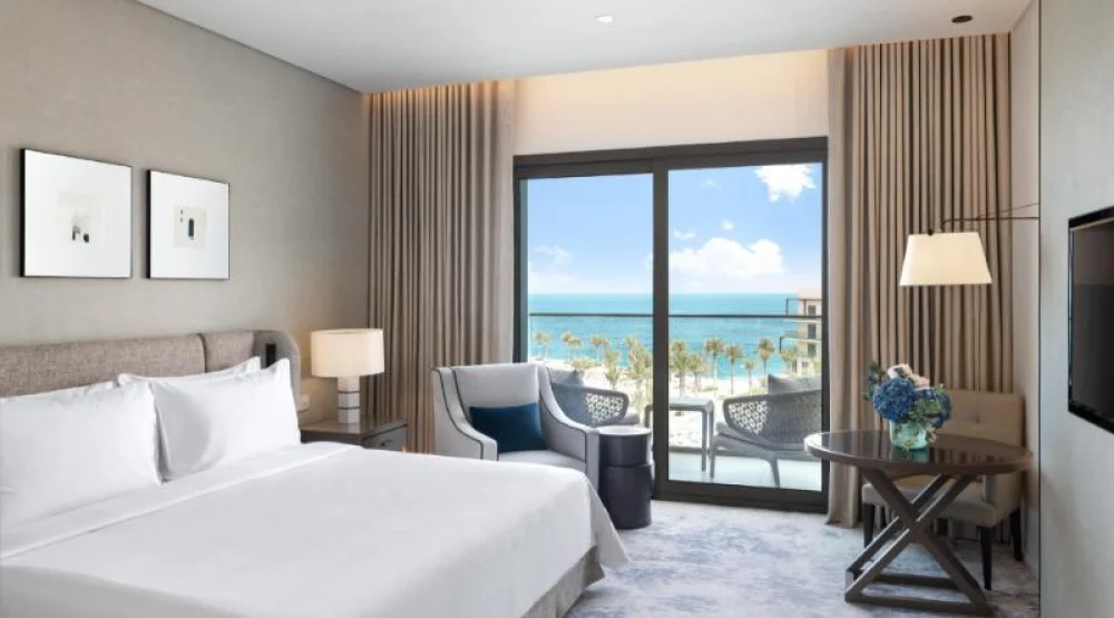 Deluxe Ocean View King Room at Address Beach Resort Fujairah