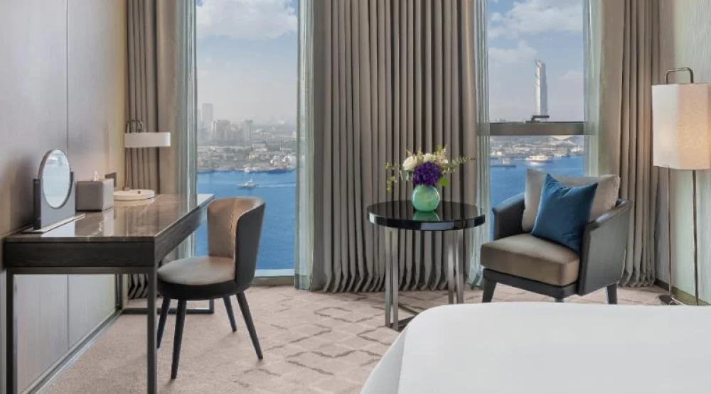 Deluxe Creek View King Room at Address Creek Harbour