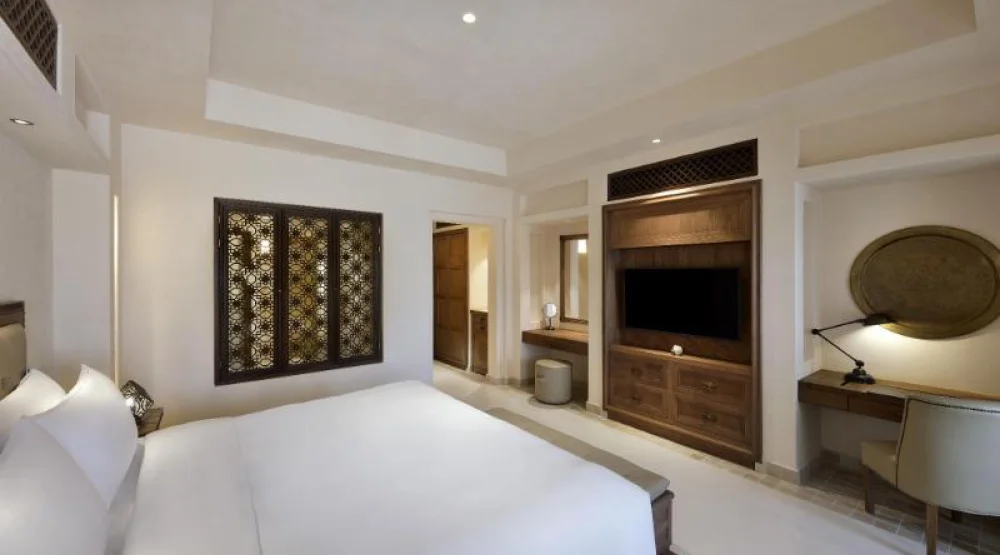 Superior King, Guest Room, One King, Resort View, Balcony at Al Wathba a Luxury Collection Desert Resort & Spa
