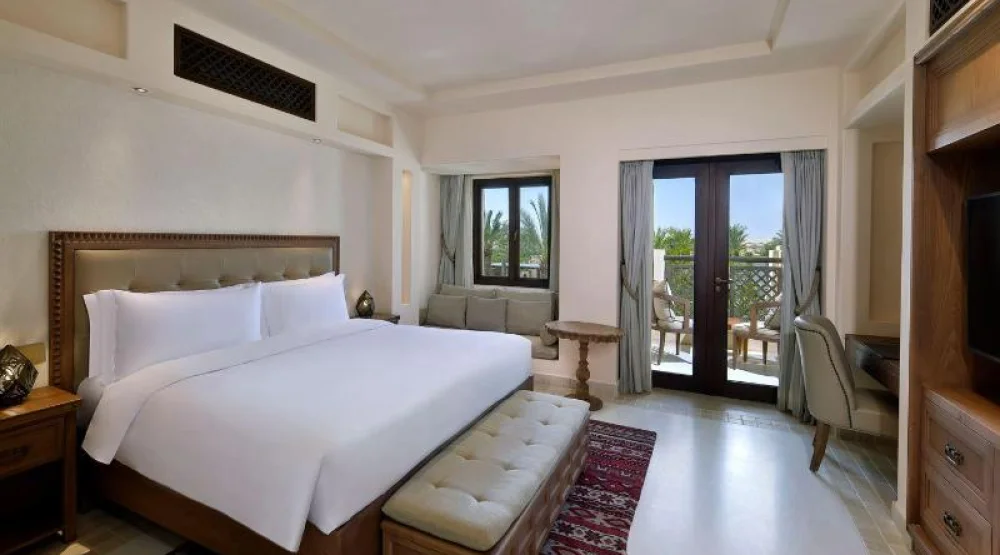 Two Bedroom Suite Pool, Two Bedroom Suite, Bedroom 1: One King, Bedroom 2: King, Bedouin Seating at Al Wathba a Luxury Collection Desert Resort & Spa