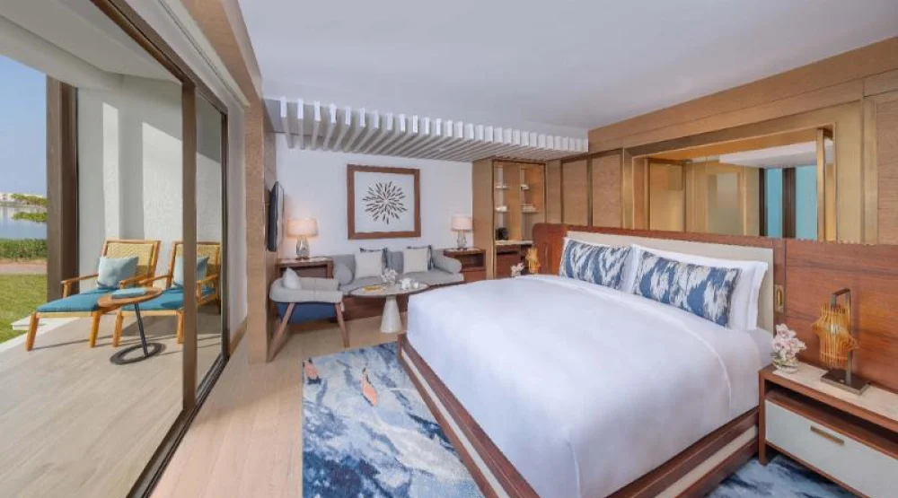 Deluxe Garden Terrace Room at Anantara Mina Al Arab Ras Al Khaimah Resort