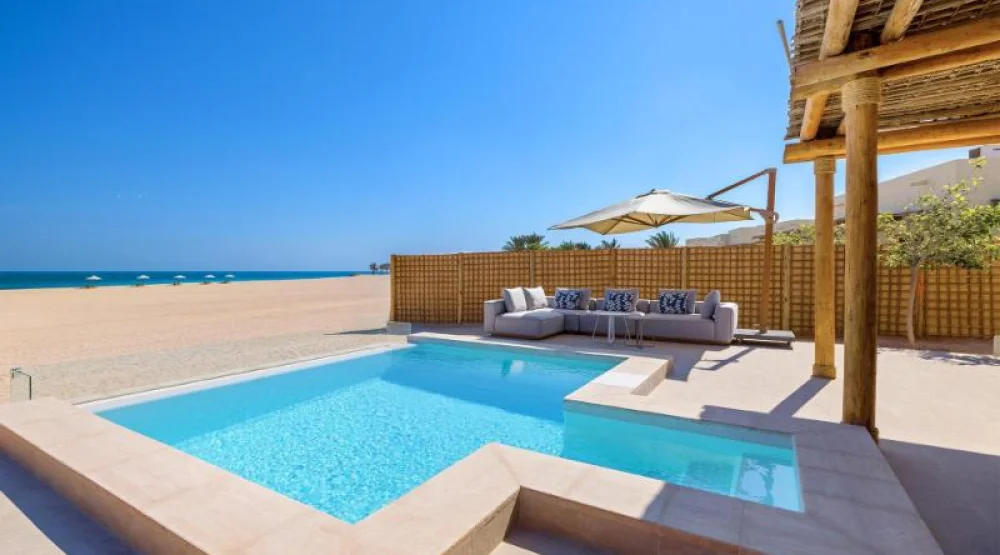 Beach Pool Villa at Anantara Sir Bani Yas Island Al Yamm Villa Resort