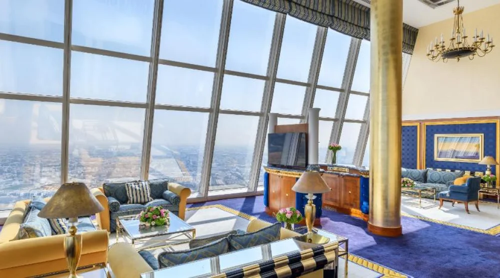 Duplex Club Suite, Butler Service, Hermès Amenities, Access To Wild Wadi Waterpark, Talise Spa & Beach Club at Burj Al Arab Jumeirah