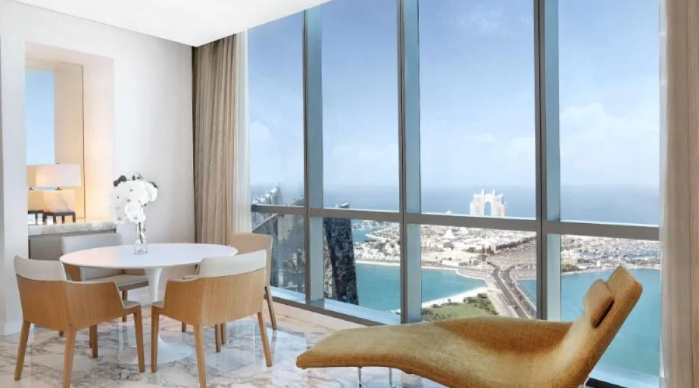 Sky Suite with Sea View at Conrad Abu Dhabi Etihad Towers
