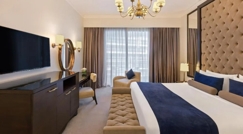 Deluxe Room, Private Beach, Infinity Pool, Lazy River & Kids Club Access at Dukes The Palm Royal Hideaway Hotel