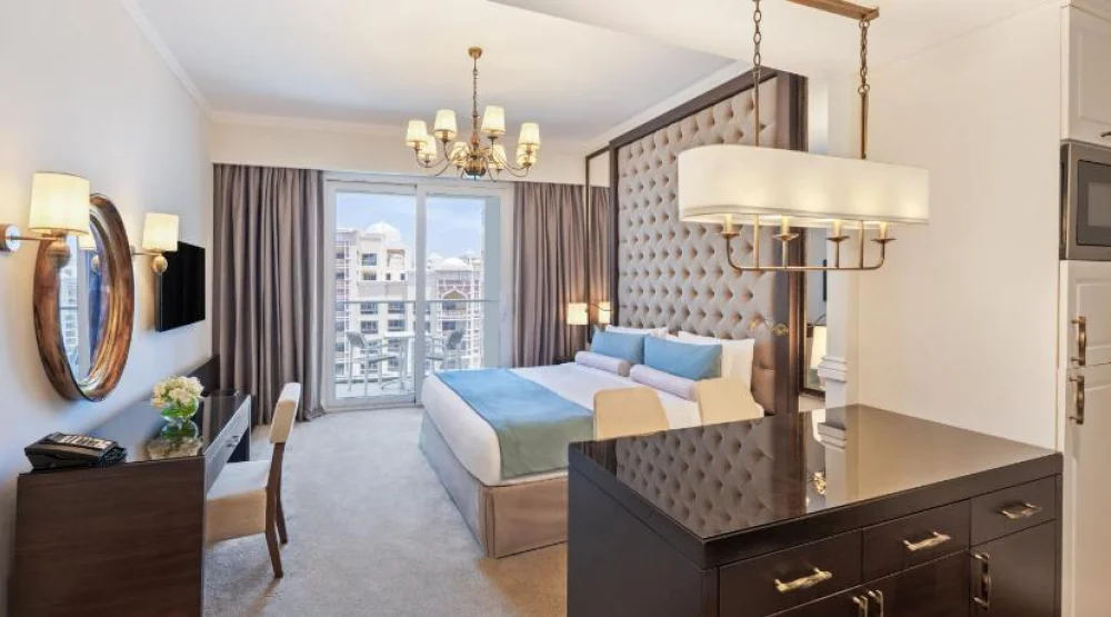 Superior Studio, Private Beach, Infinity Pool, Lazy River & Kids Club Access at Dukes The Palm Royal Hideaway Hotel