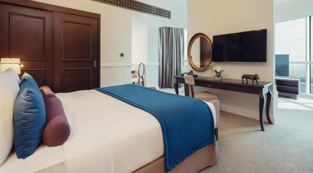 Deluxe Suite, Private Beach, Infinity Pool, Lazy River & Kids Club Access at Dukes The Palm Royal Hideaway Hotel