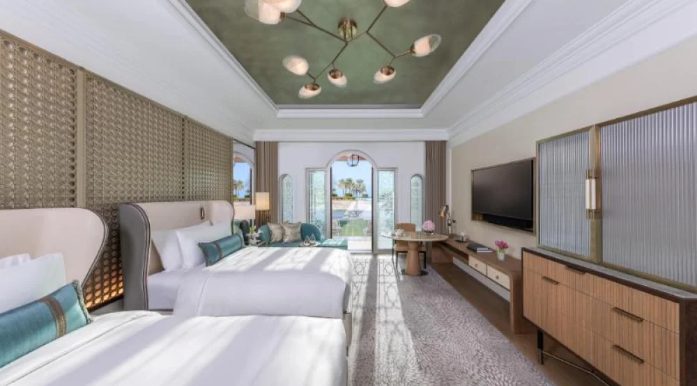 Deluxe City View Room Twin at Emirates Palace Mandarin Oriental