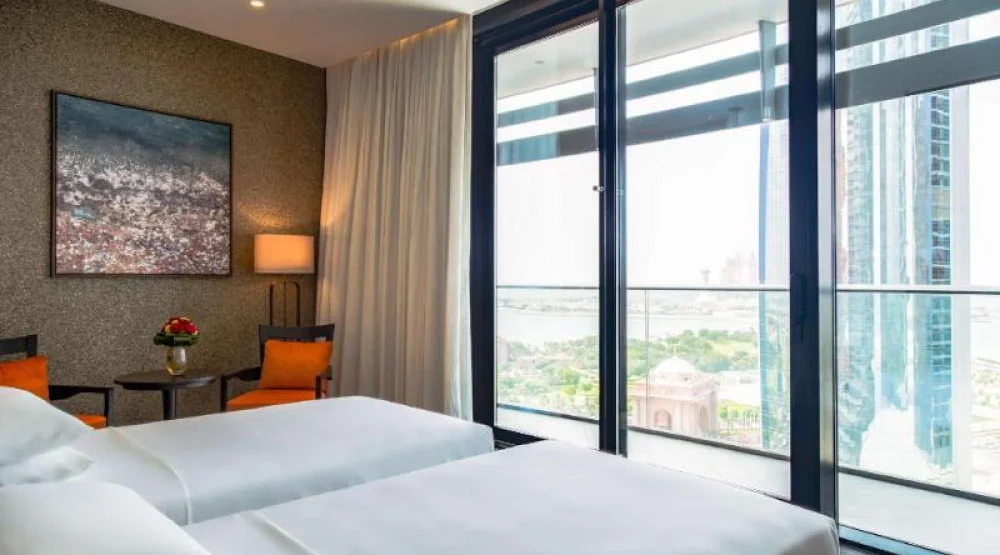 Two Twin View with Balcony at Grand Hyatt Abu Dhabi Hotel & Residences Emirates Pearl