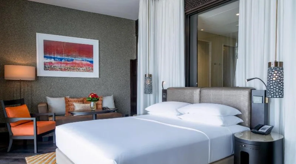 One King View Club Access with Balcony at Grand Hyatt Abu Dhabi Hotel & Residences Emirates Pearl