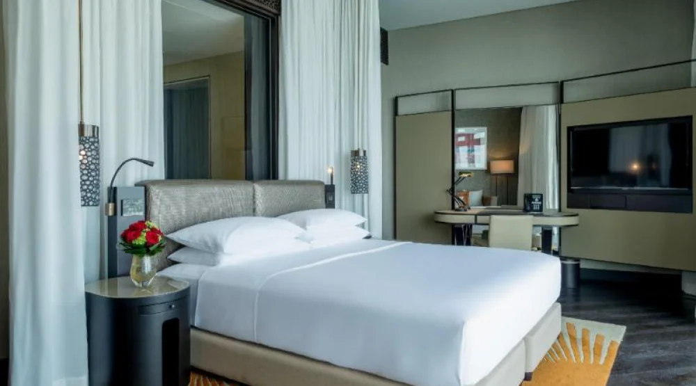 One King  Sea View with Balcony at Grand Hyatt Abu Dhabi Hotel & Residences Emirates Pearl