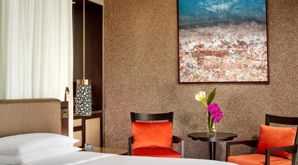 One King Club Access Deluxe with Balcony at Grand Hyatt Abu Dhabi Hotel & Residences Emirates Pearl