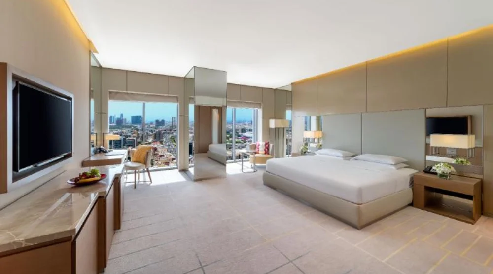 One King Bed with Club Access Deluxe at Hyatt Regency Dubai Creek Heights