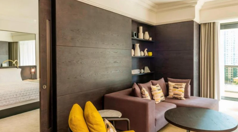 Deluxe Junior Suite, Larger Guest Room, King, City View, Balcony at Le Royal Meridien Beach Resort & Spa