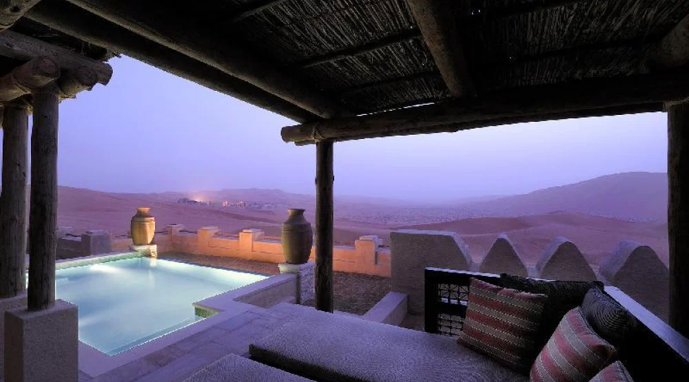 Royal Pavilion Pool Villa at Qasr Al Sarab Desert Resort by Anantara