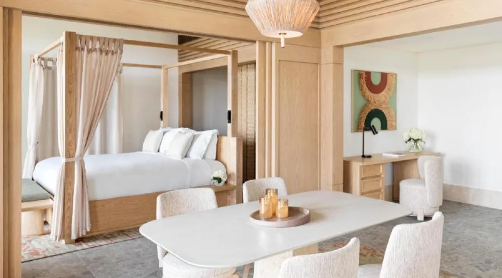 Signature Palm Suite, Sea View View, One Bedroom, One King Bed & One Sofa Bed at Sofitel Dubai The Palm