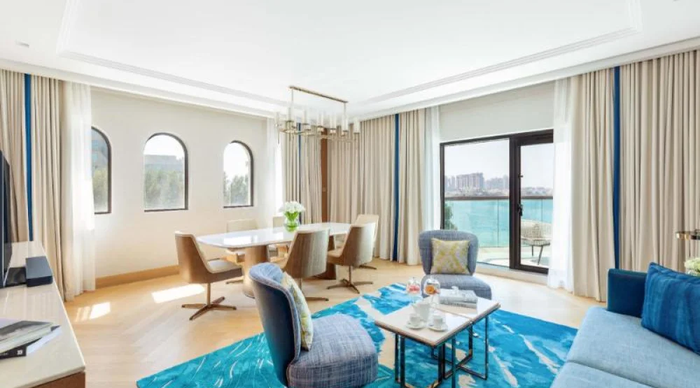 Two Bedroom Grand Luxury Suite Sea View at Taj Exotica Resort & Spa The Palm Dubai