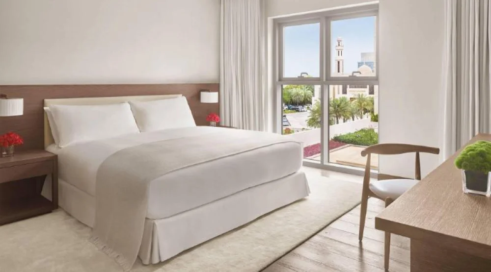 Two Bedroom Apartment, Bedroom 1: One King, Bedroom 2: Two Queen at The Abu Dhabi Edition