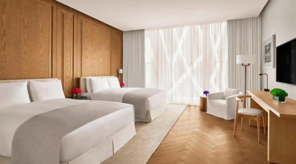 Deluxe Guest Room, Two Queen at The Abu Dhabi Edition