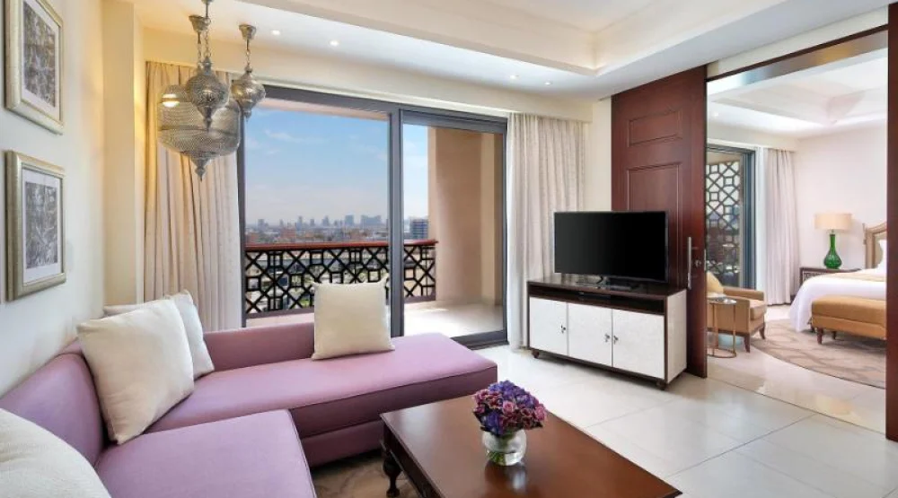 Al Dana Suite, One Bedroom Suite, One King, Creek View, Balcony at The Ajman Saray A Luxury Collection Resort