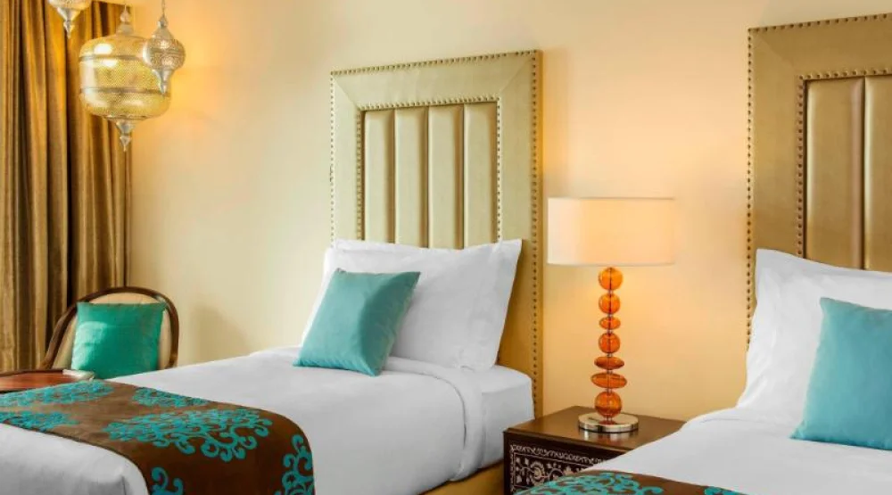 Deluxe Guest Room, Two Twin, Creek View, Balcony at The Ajman Saray A Luxury Collection Resort