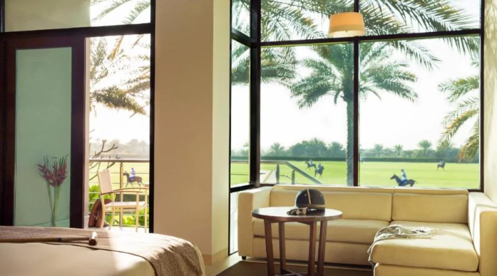 Polo View Suite with Terrace at Melia Desert Palm Member of Melia Collection