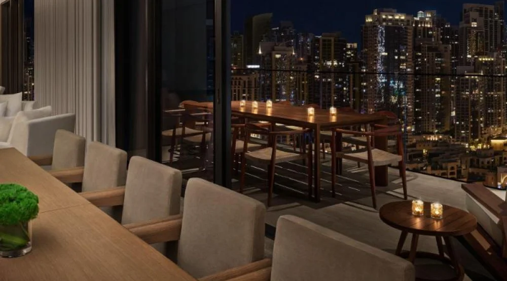 Penthouse Suite, Penthouse, King, Burj Khalifa View, Balcony at The Dubai Edition