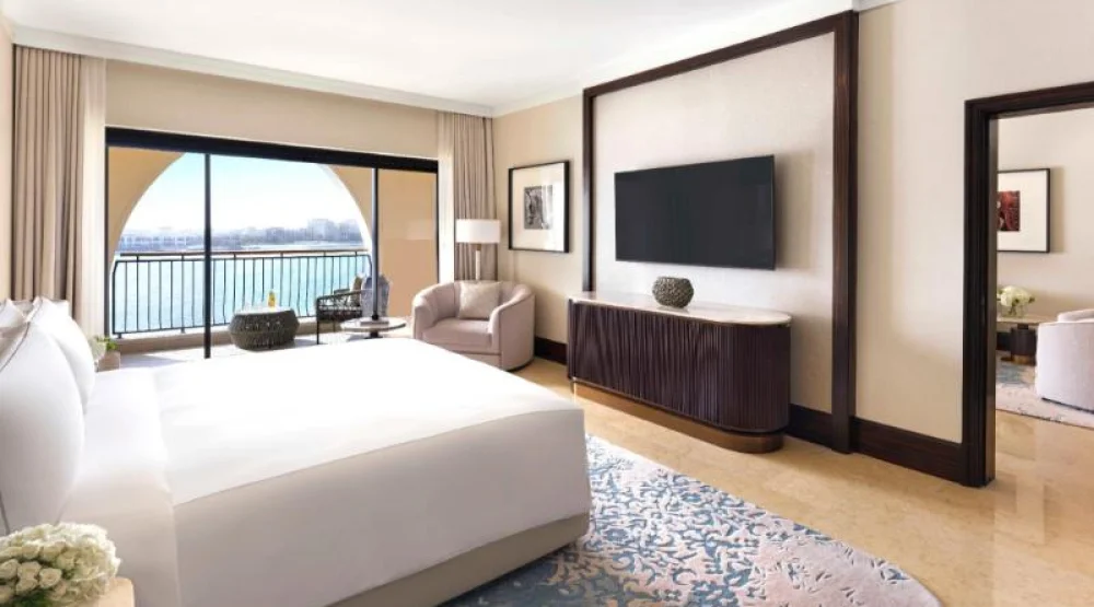 Executive Suite, One King, Main Building, Balcony at The Ritz-Carlton Abu Dhabi Grand Canal